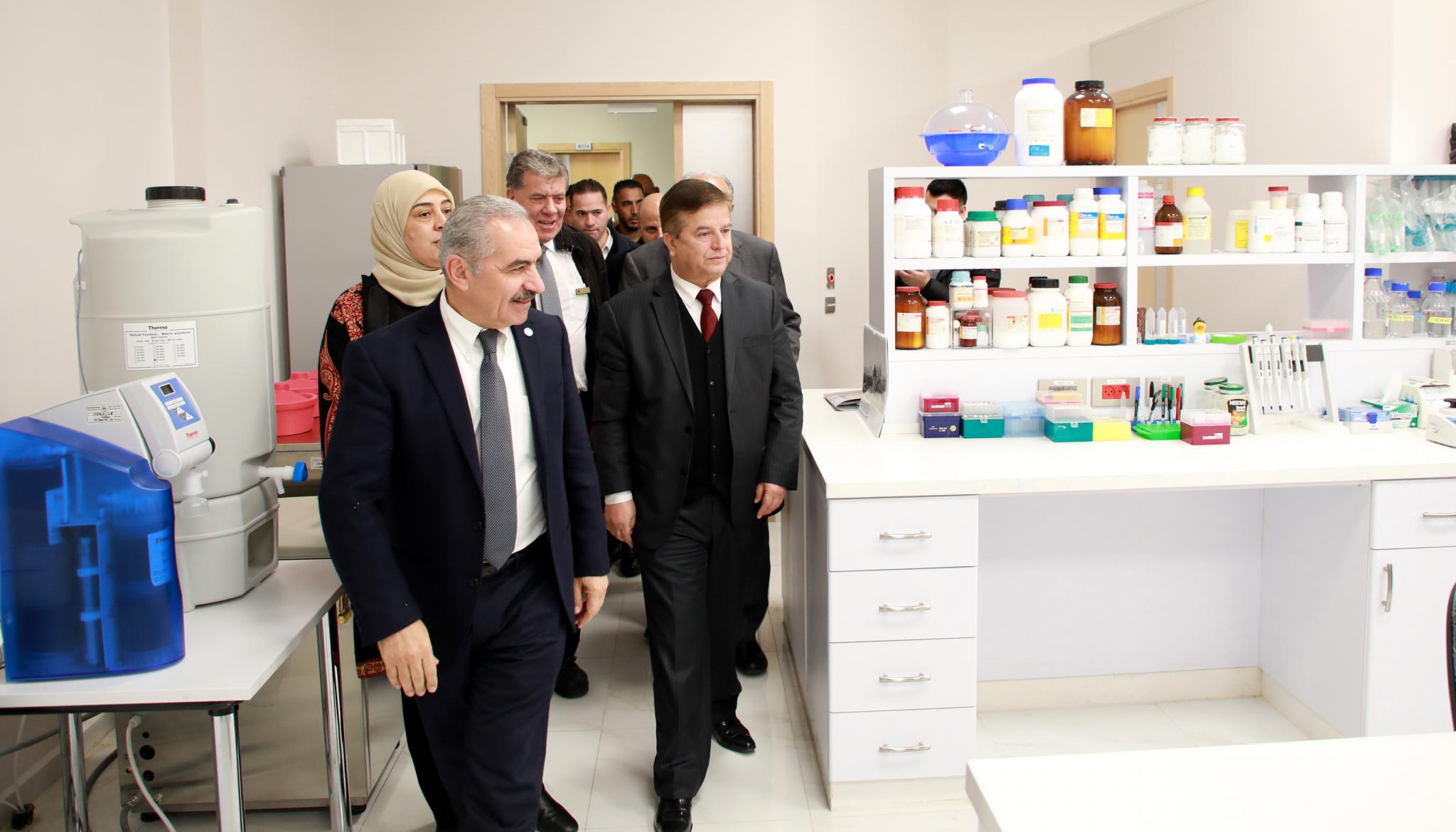 The Opening of the University’s Medical Center at Ramallah Campus