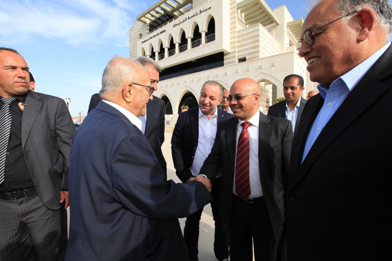 His Excellency Former Jordanian Prime Minister Dr. Abdulsalam Al-Majali Visit for University