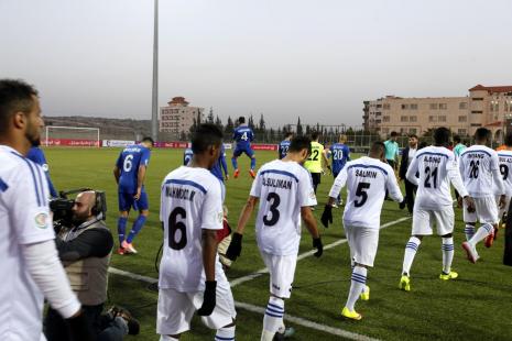 Hilal Al-Quds and Omani Al-Suwaiq Match in the AFC Cup 2018