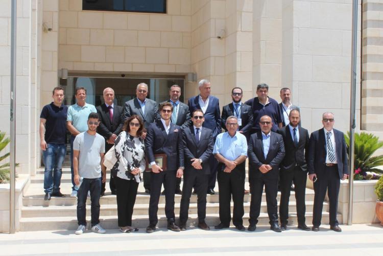 AAUJ President Hosts A Delegation of Turkish Businessmen