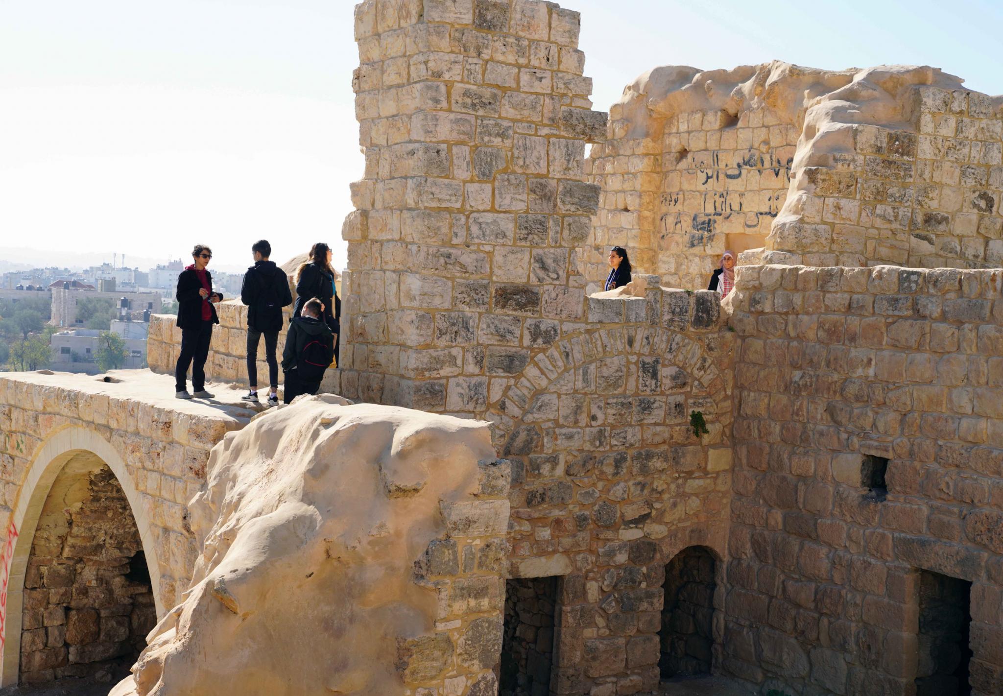 Interior Architecture Students in the old town in Kofor Aqab