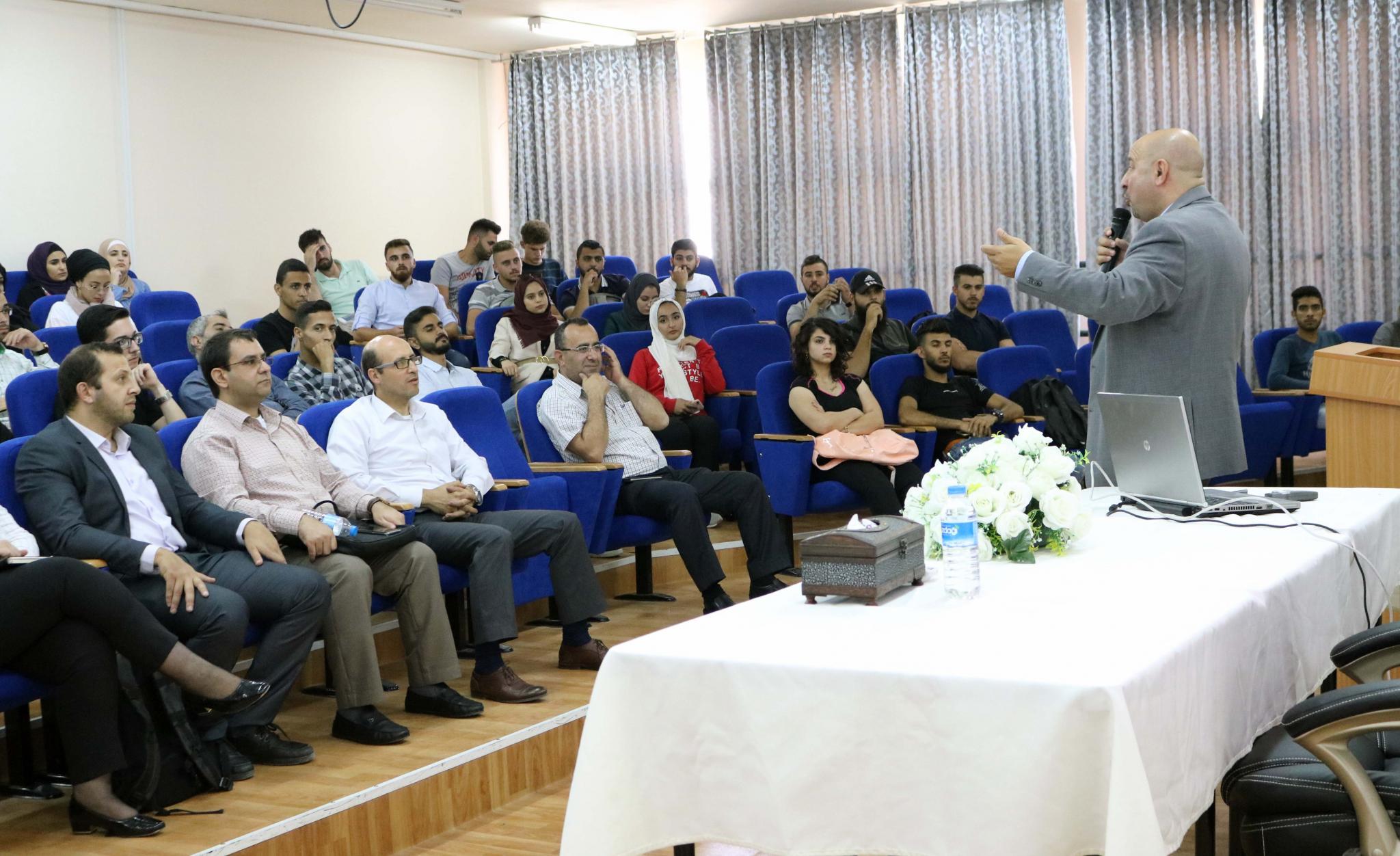 AAUP Organizes an Awareness Workshop About " Cyber-Security and Its Risks "