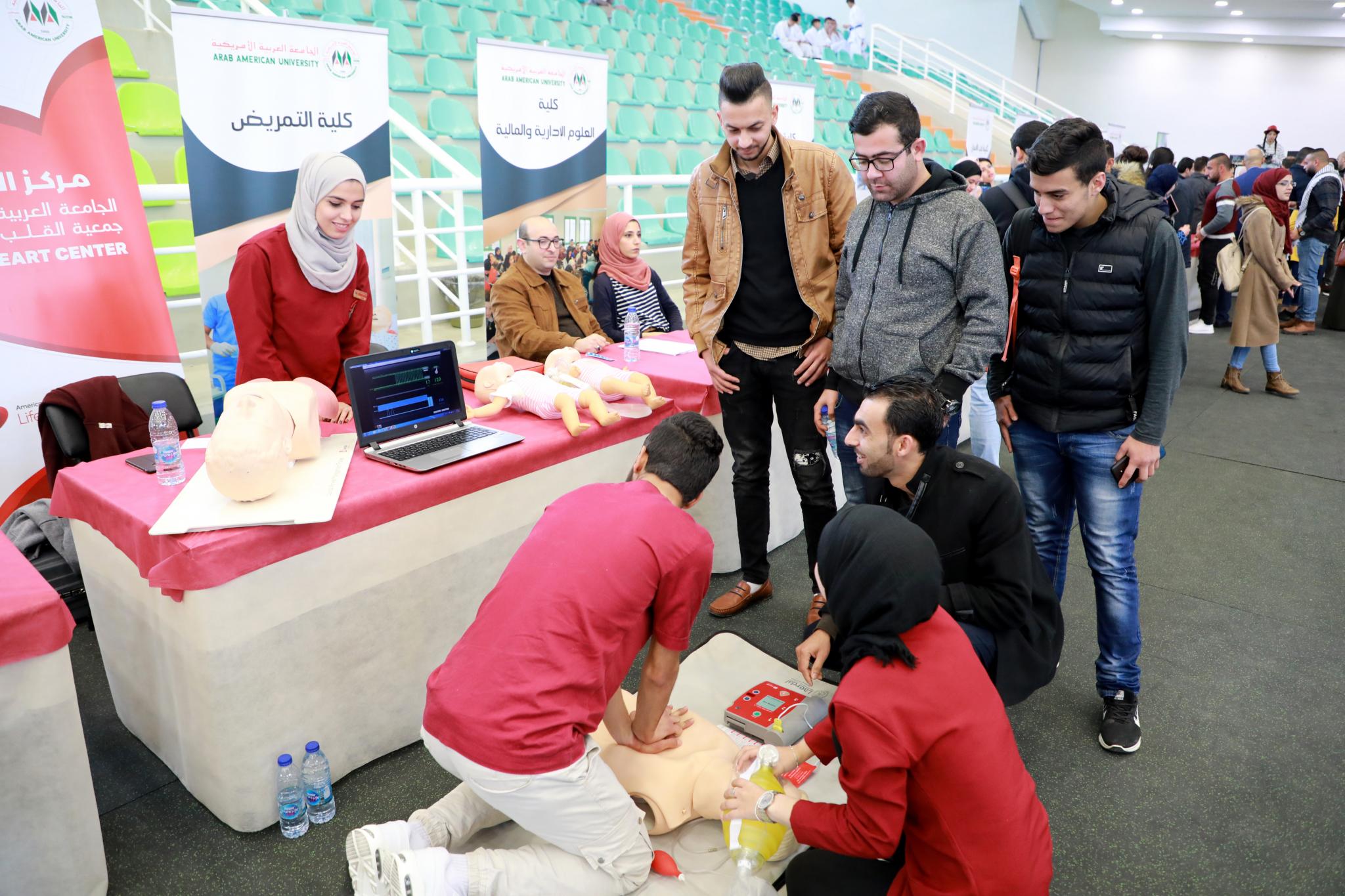 Guidance day for “Al-Injaz” high school students 