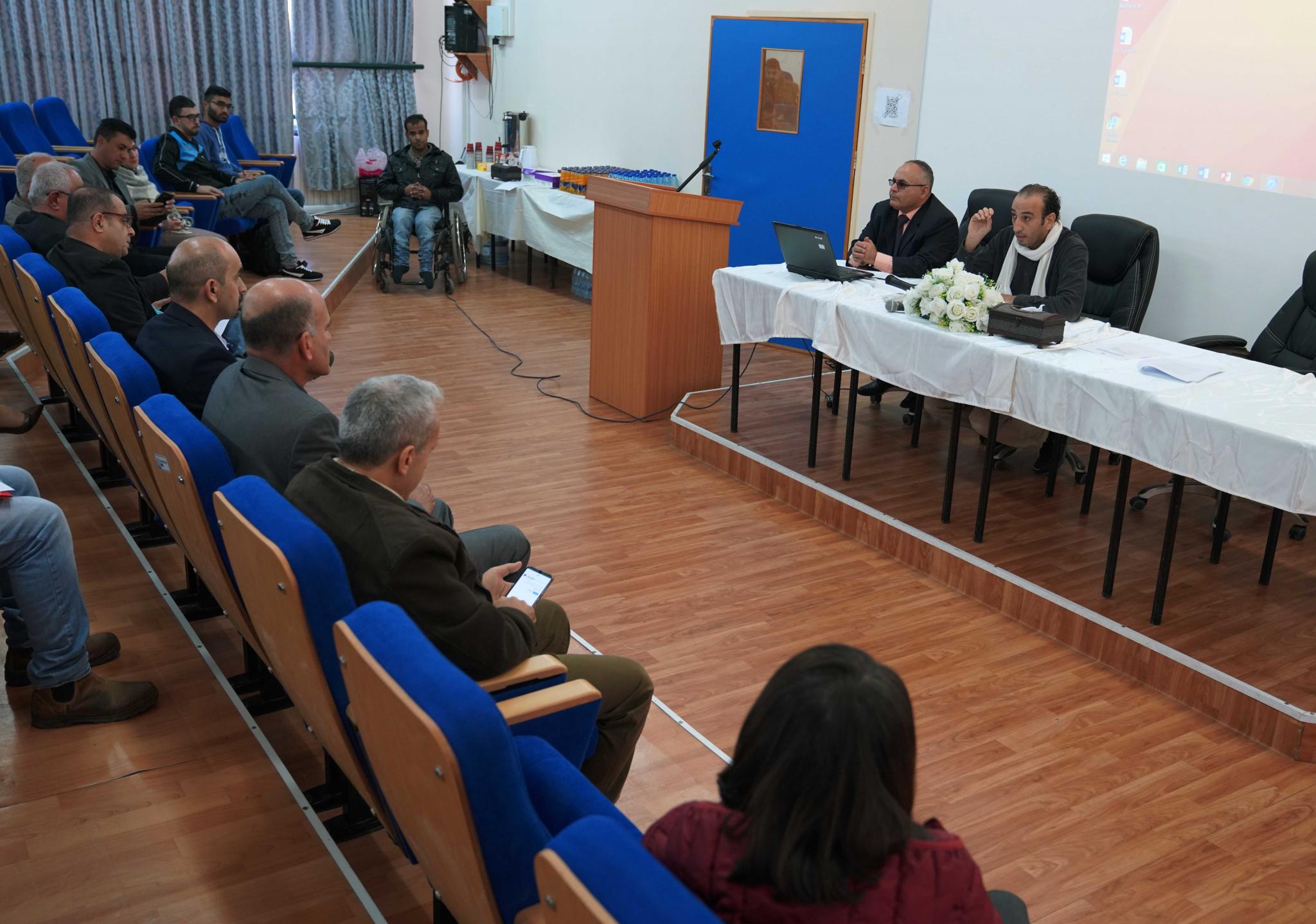 Speakers during the continuous education workshop 