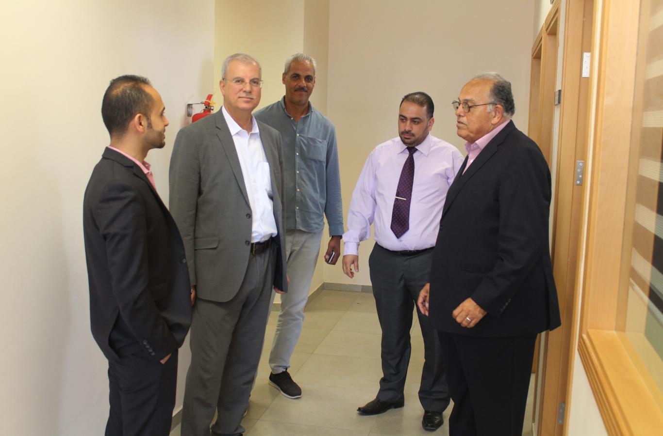 President of Al-Ain University of Science and Technology Prof. Dr. Ghalib Rifai visit