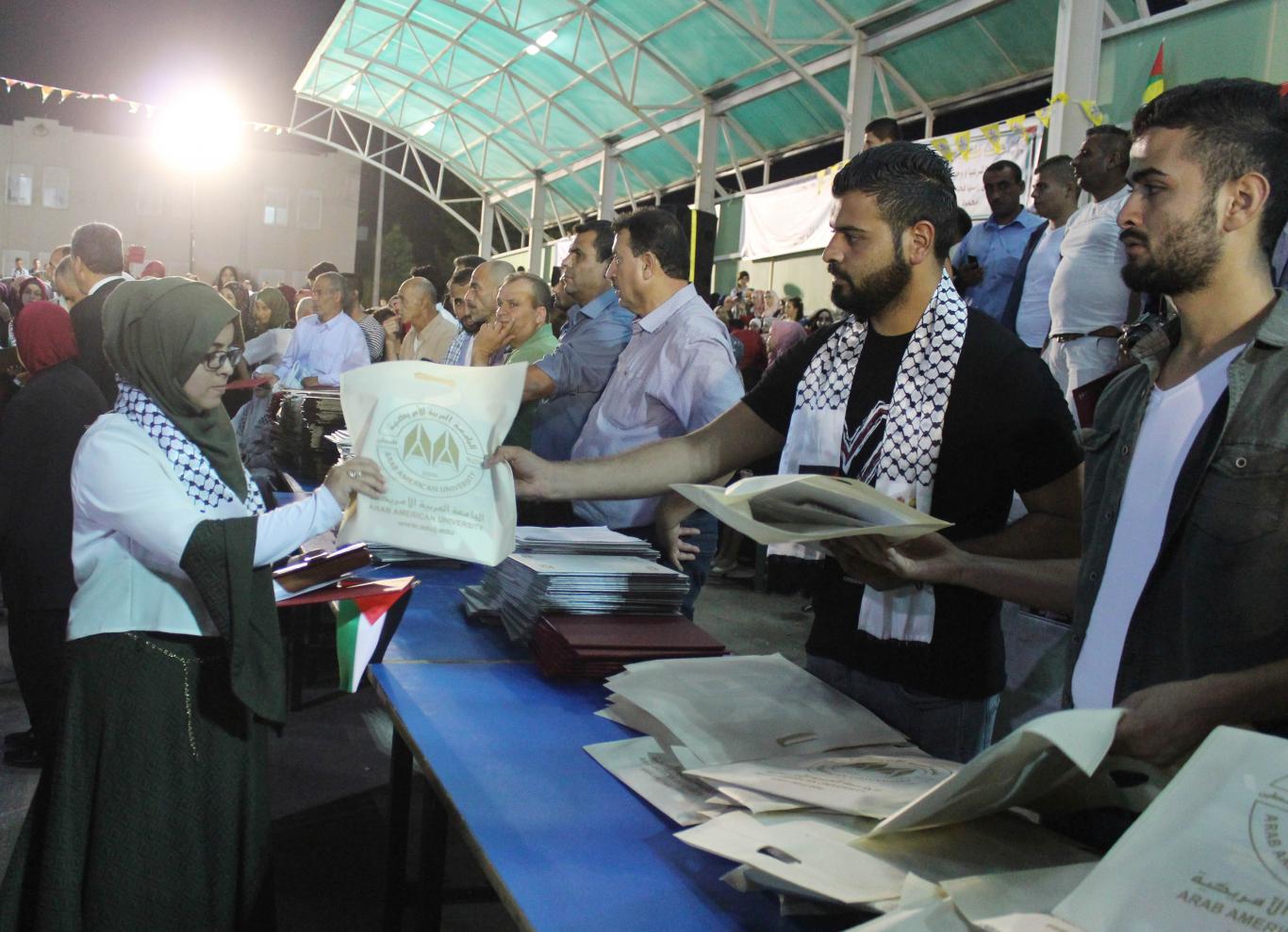 Honoring Tawjihi students