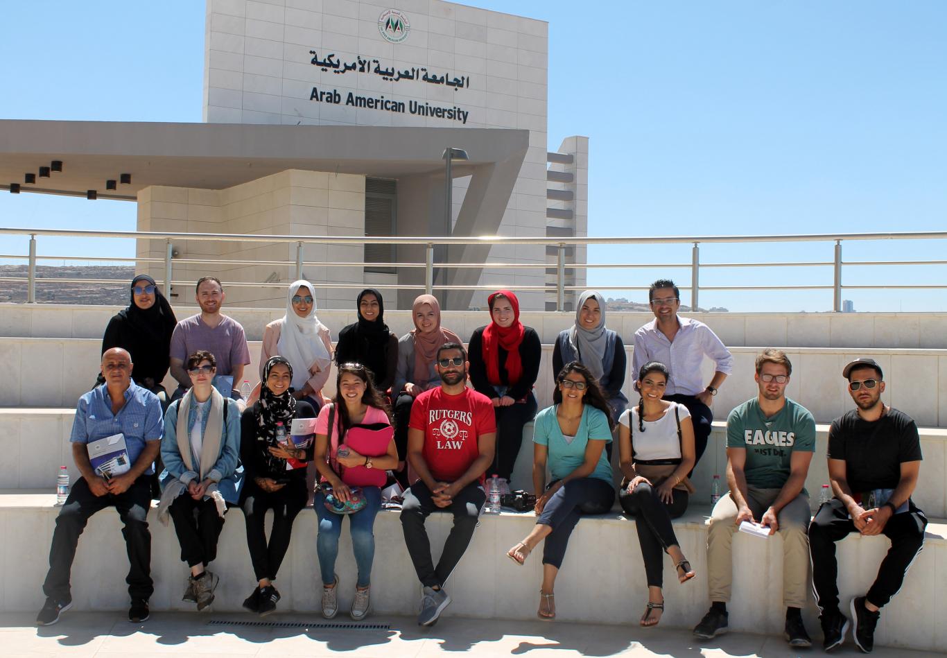 Arab American University Hosts Palestinian American Community Center Delegation in Ramallah