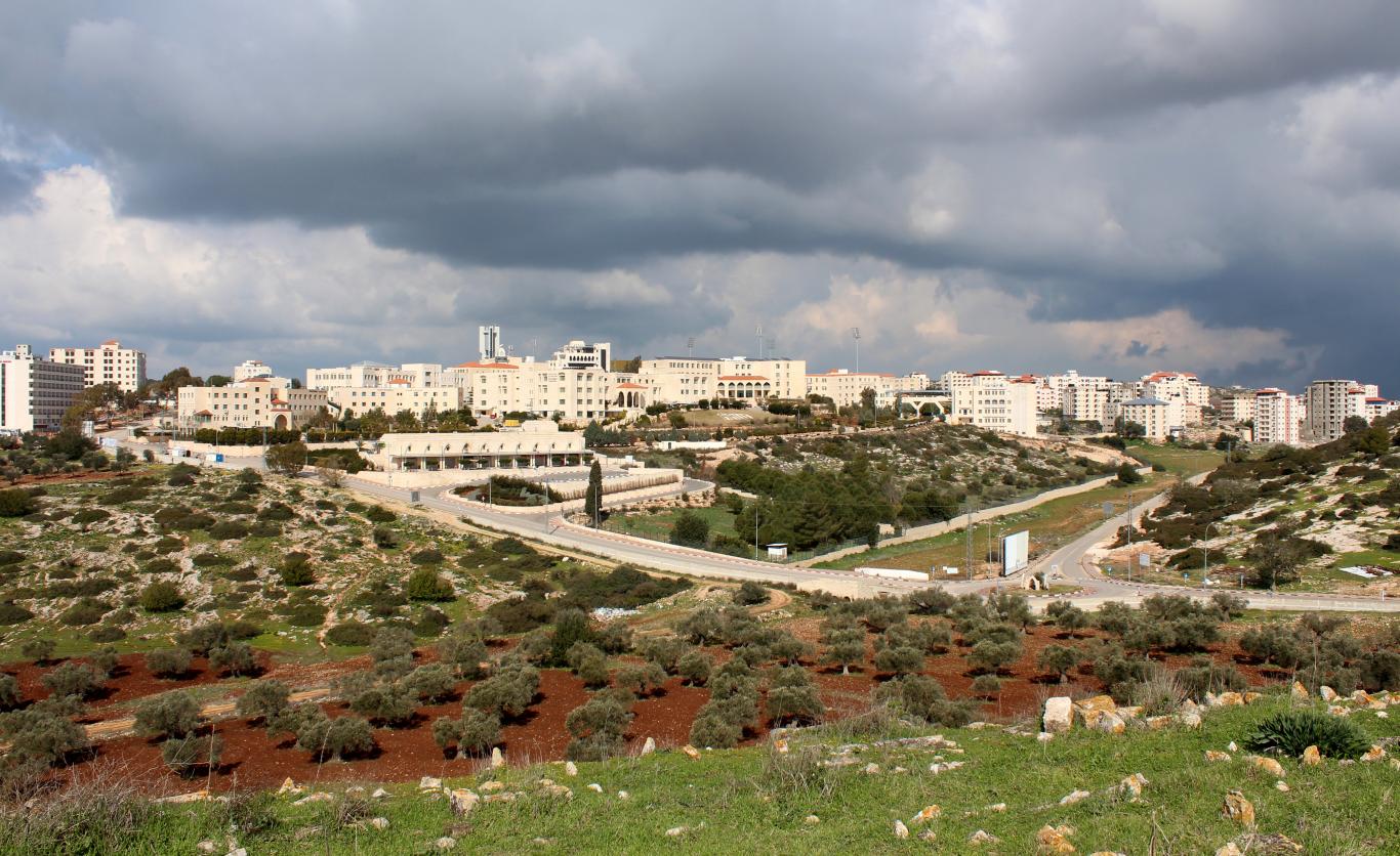 A general view of the University from Talfeet