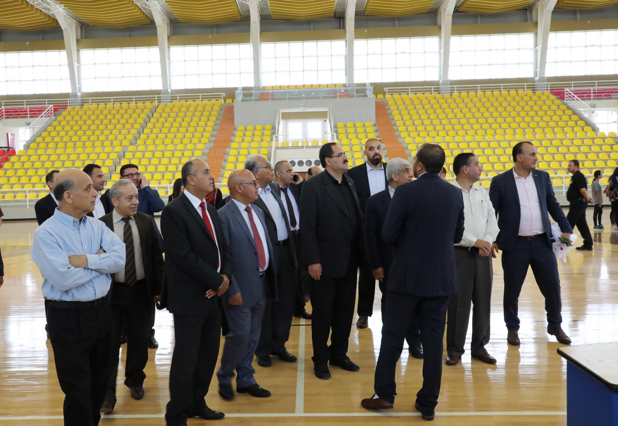 Opening the University Closed Gymnasium Hall