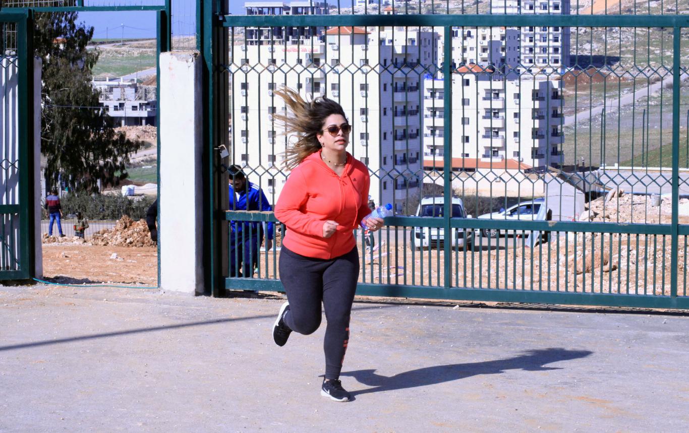 Fifth International Palestine Marathon, Entitled “Run for Freedom”