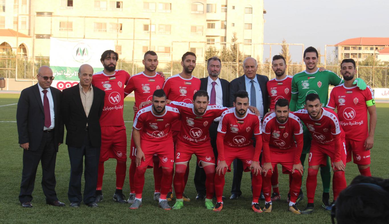 هلال القدس بطلا للسوبر الفلسطيني  في النهائي الذي أقيم على استاد الجامعة العربية الامريكية الدولي