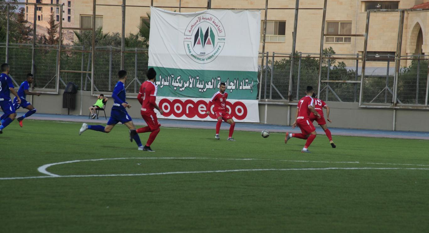 هلال القدس بطلا للسوبر الفلسطيني  في النهائي الذي أقيم على استاد الجامعة العربية الامريكية الدولي