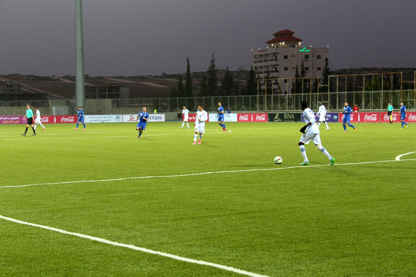 مباراة نادي هلال القدس مع نادي السويق العماني ضمن تصفيات كاس اسيا للأندية 2018