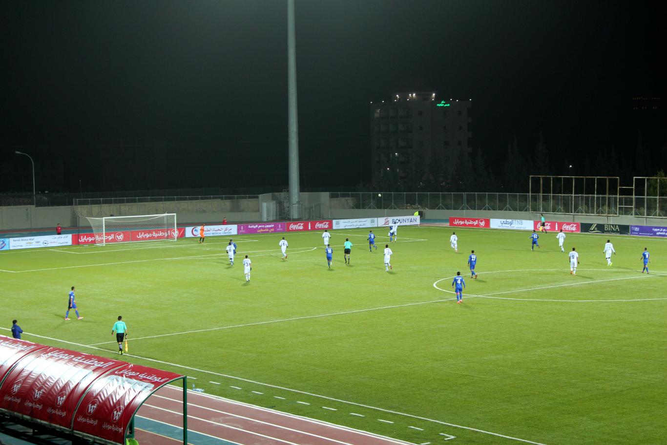 مباراة نادي هلال القدس مع نادي السويق العماني ضمن تصفيات كاس اسيا للأندية 2018