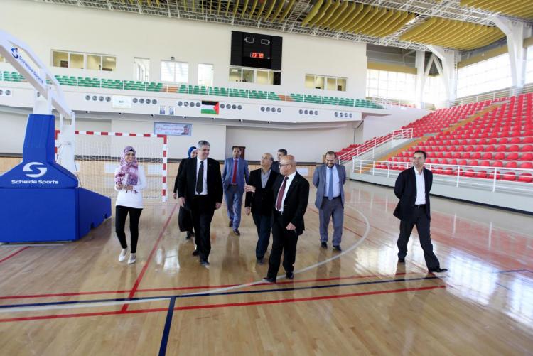 PALESTINIAN ISLAMIC BANK DELEGATION VISITS THE UNIVERSITY