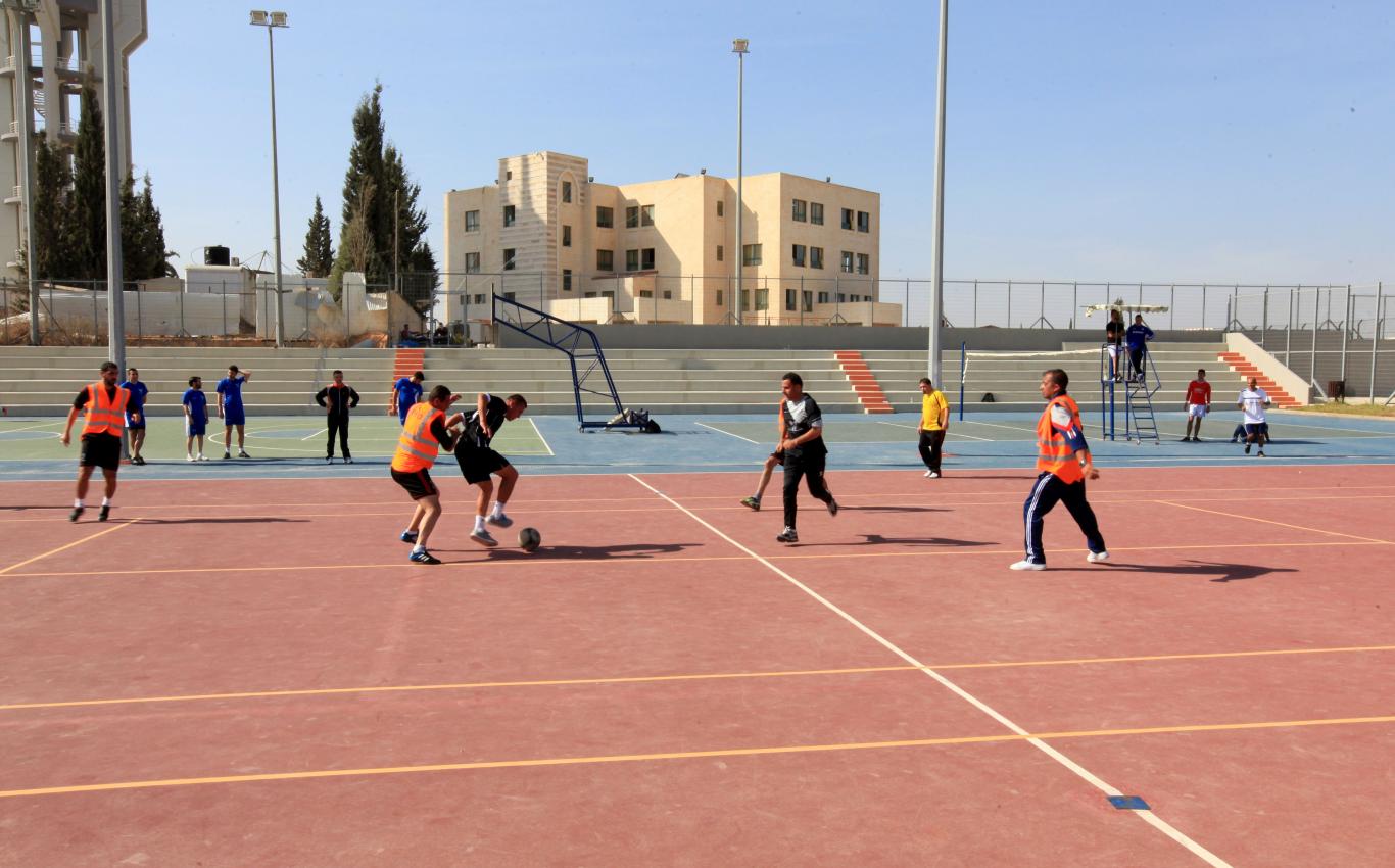 Five-a-side Football Championship of the Palestinian universities staff