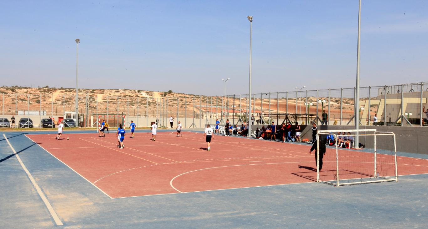 Five-a-side Football Championship of the Palestinian universities staff