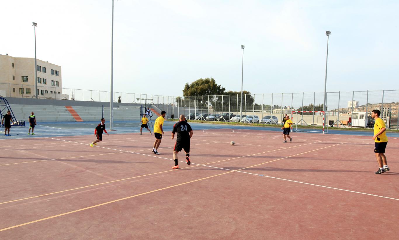 Five-a-side Football Championship of the Palestinian universities staff