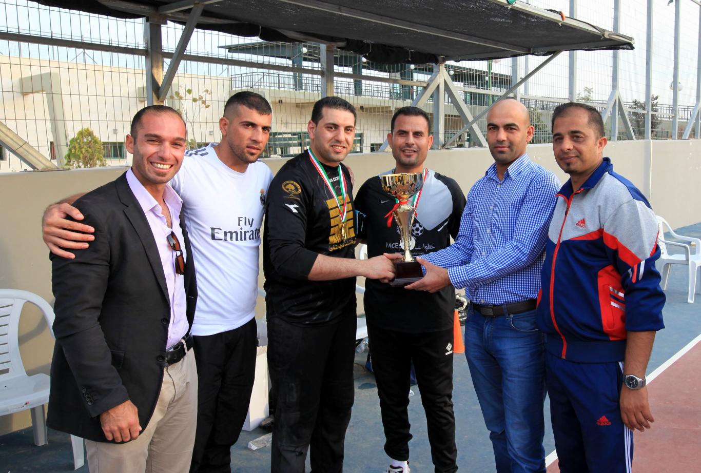 Five-a-side Football Championship of the Palestinian universities staff