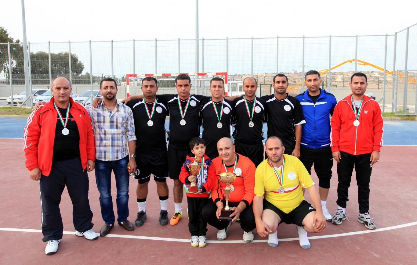 Five-a-side Football Championship of the Palestinian universities staff