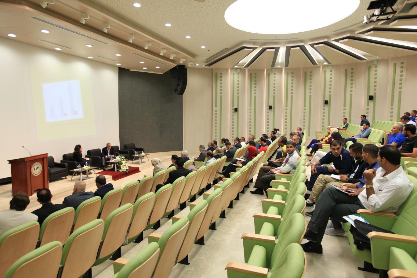 Sports Improving Workshop Hosted by University in its Graduate Studies Building, Ramallah