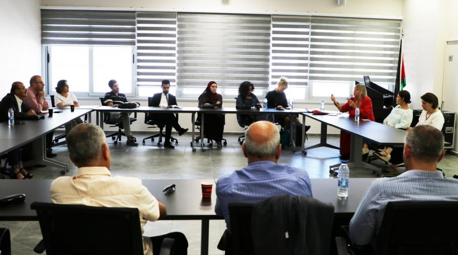 A Discussion Session at AAUP About the Importance of Establishing a Palestinian National Archive