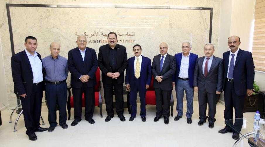 Dr. Sabri Saidam visit to the university