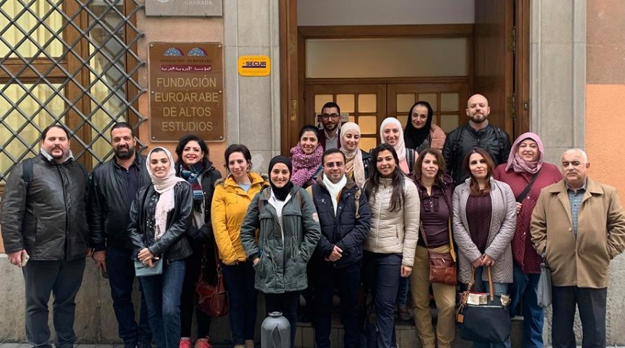 AAUP Started a Training Course in University of Granada in Spain as Part of the National Efficiency Enhancement Project