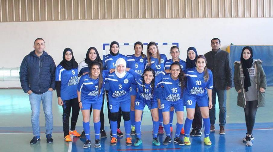 Arab American University girls football team