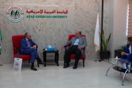 The representative of Mexico in Palestine visits the University