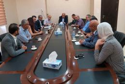 An Academic and Law Delegation From the Palestinian 1948 Territories Visits the University to Enhance Communications