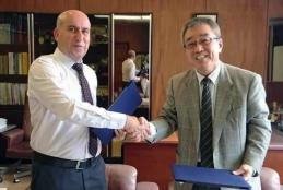 Collaboration agreement between Arab American University and Okayama University, Japan