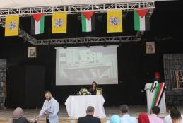 From the university participation in the open scientific meeting with Palestinian Universities