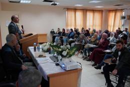 AAUP Organizes a Lecture Entitled “Challenges Facing the Waqf Funds in Palestine”