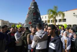 The Ceremony of Lightening the Christmas Tree in AAUP