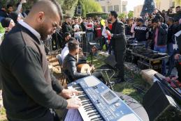 The Ceremony of Lightening the Christmas Tree in AAUP