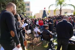 The Ceremony of Lightening the Christmas Tree in AAUP