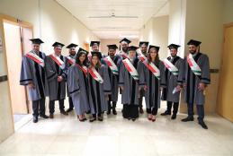 Graduation Ceremony for the 5th Patch of MBA Students