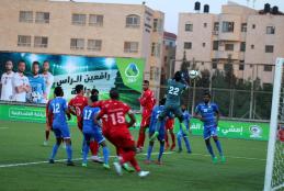 PALESTINE NATIONAL FOOTBALL TEAM AND MALDIVIAN TEAM MATCH AT THE ARAB AMERICAN UNIVERSITY INTERNATIONAL STADIUM