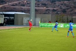 مباراة المنتخب الوطني الفلسطيني والمنتخب المالديفي على ستاد الجامعة العربية الامريكية الدولي