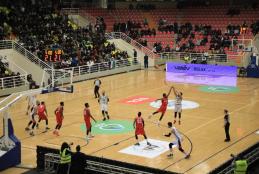 AAUP Hosted the International Basketball Game between the Palestinian Team and Sri Lanka Team among Asia Basketball Qualifiers 