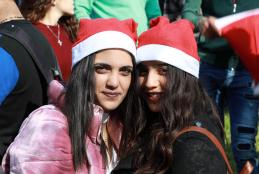 Lighting the Christmas Tree at the University