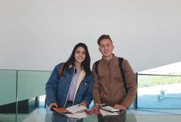 Interior Architecture Students in a Field Trip to the Palestinian Museum to Expand Their Artistic Concepts and Vocabulary