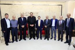 MINISTER OF HIGHER EDUCATION DR. SABRI SAIDAM VISITS THE UNIVERSITY