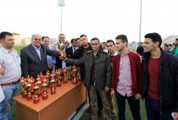 Honoring Winners in Universities Championship in Chess, Tennis and Karate