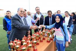 Honoring Winners in Universities Championship in Chess, Tennis and Karate