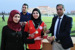 Honoring Winners in Universities Championship in Chess, Tennis and Karate