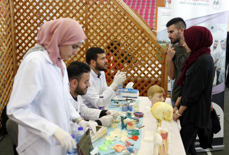 The Open Day for the 1948 Palestinian Territories Students