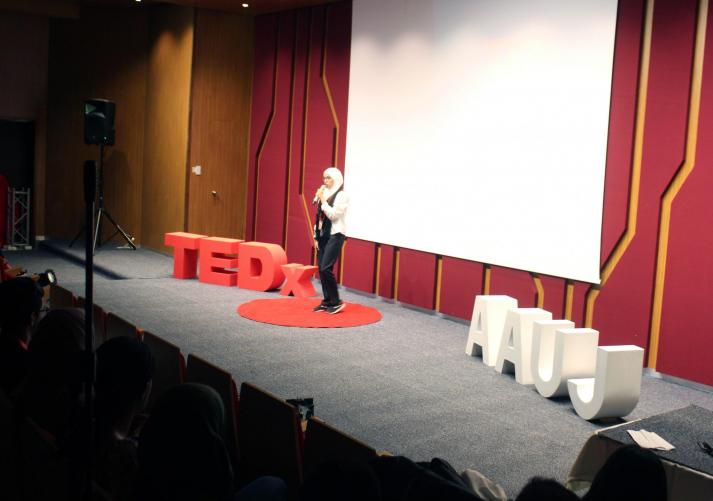 “TEDx” International Conference Called “AAUJ TEDx”