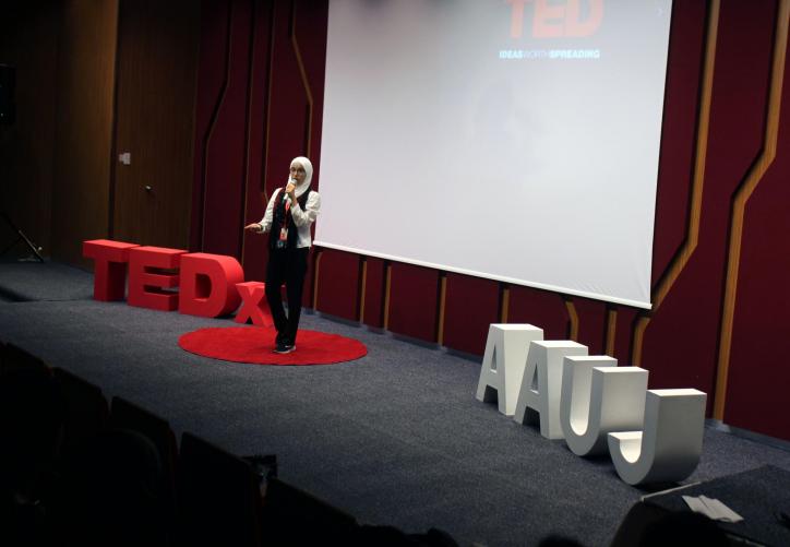 “TEDx” International Conference Called “AAUJ TEDx”